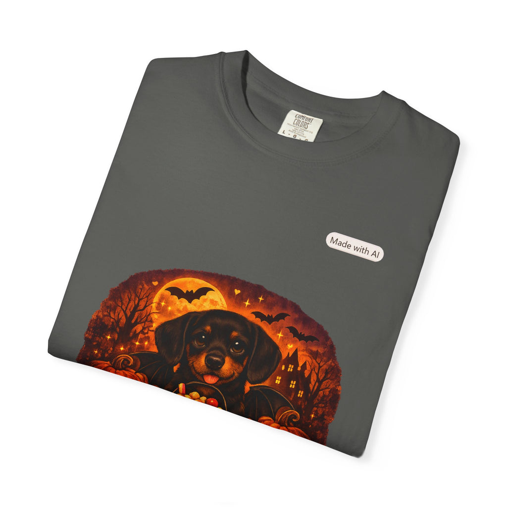 Halloween Cat Pumpkin T-Shirt — Spooky Vintage Jack-O'-Lantern Design
