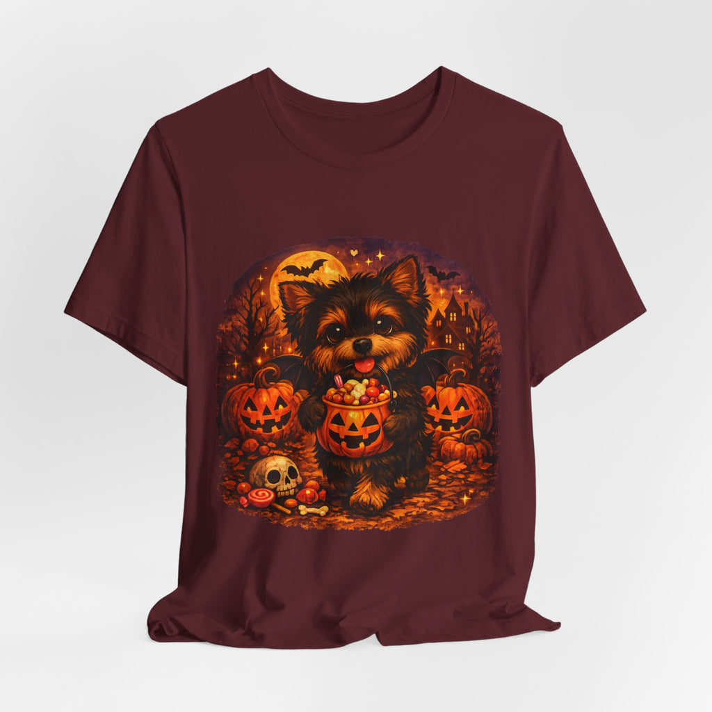Halloween Puppy Trick-or-Treat T-Shirt
