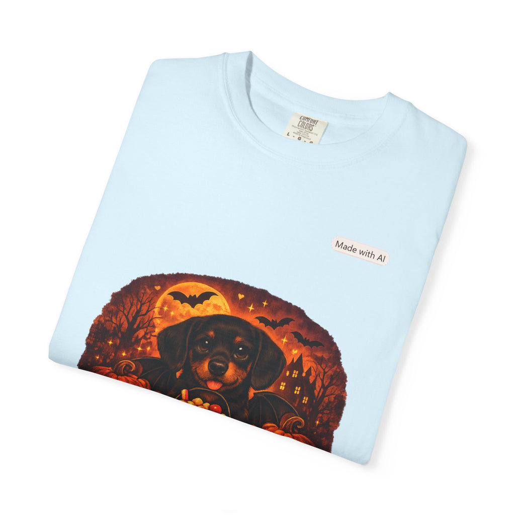 Halloween Cat Pumpkin T-Shirt — Spooky Vintage Jack-O'-Lantern Design