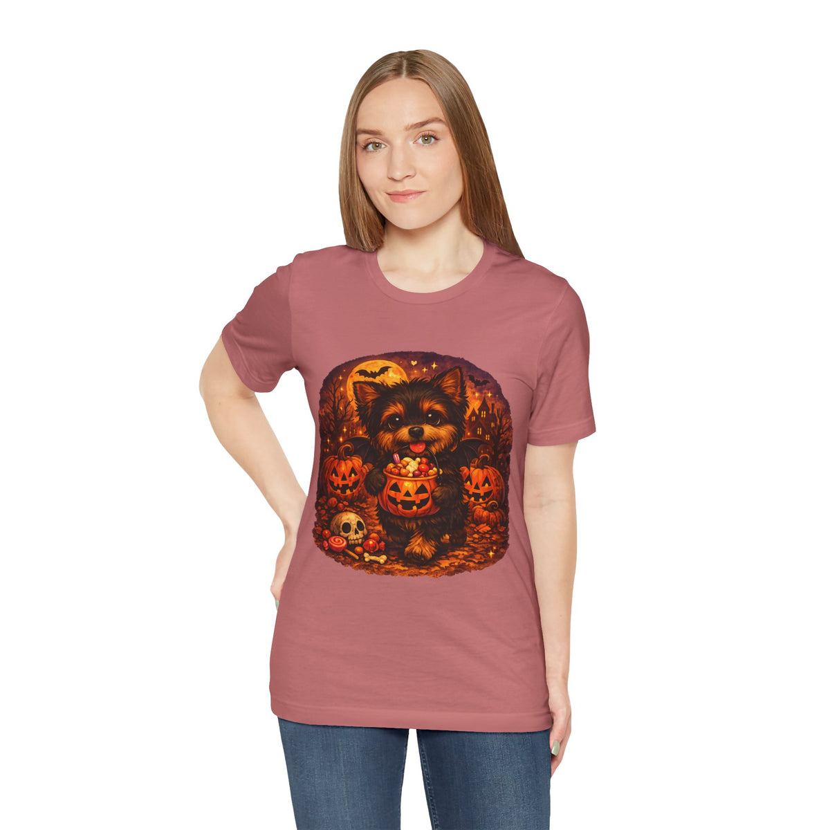 Halloween Puppy Trick-or-Treat T-Shirt