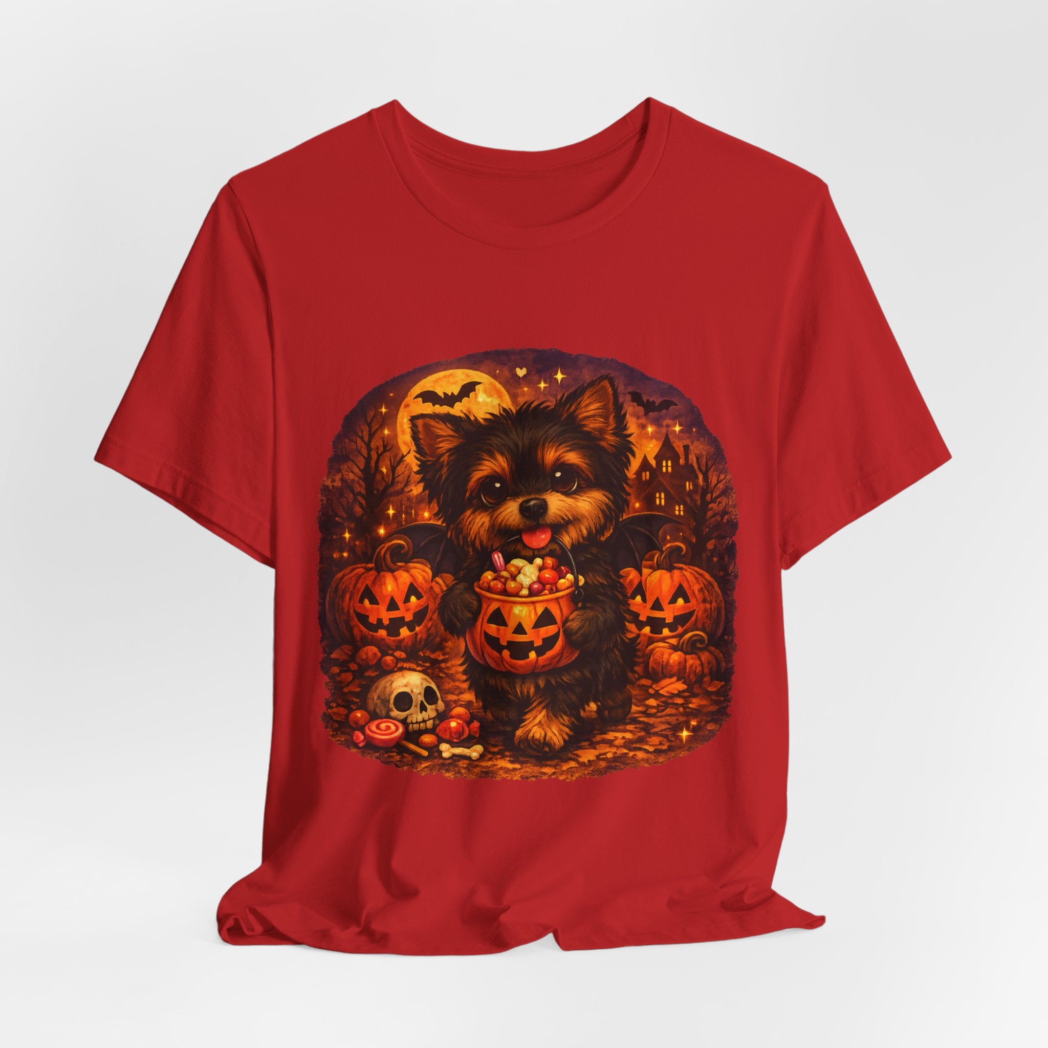 Halloween Puppy Trick-or-Treat T-Shirt