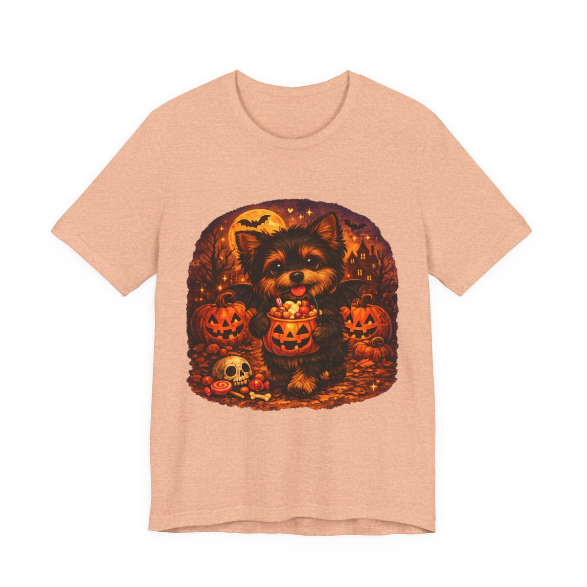Halloween Puppy Trick-or-Treat T-Shirt