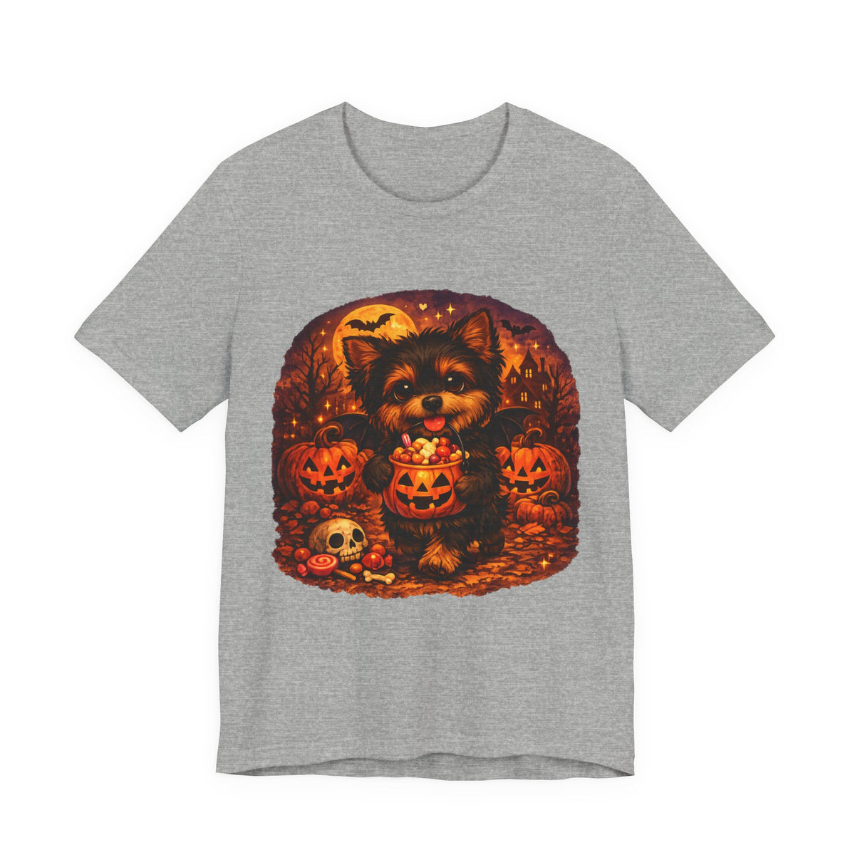 Halloween Puppy Trick-or-Treat T-Shirt