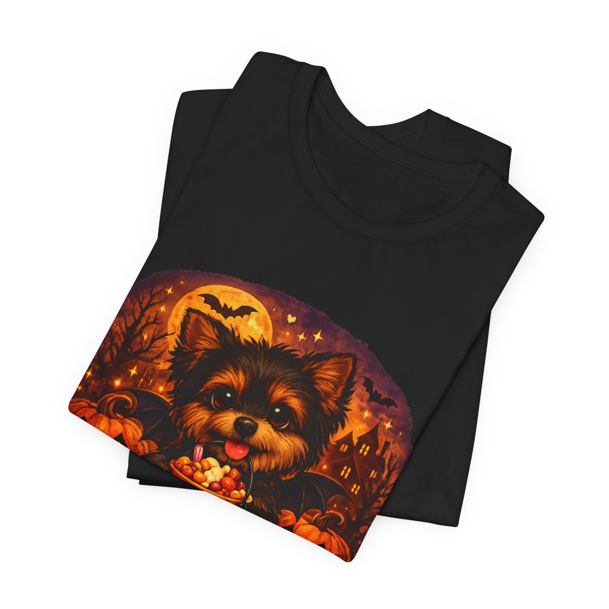 Halloween Puppy Trick-or-Treat T-Shirt