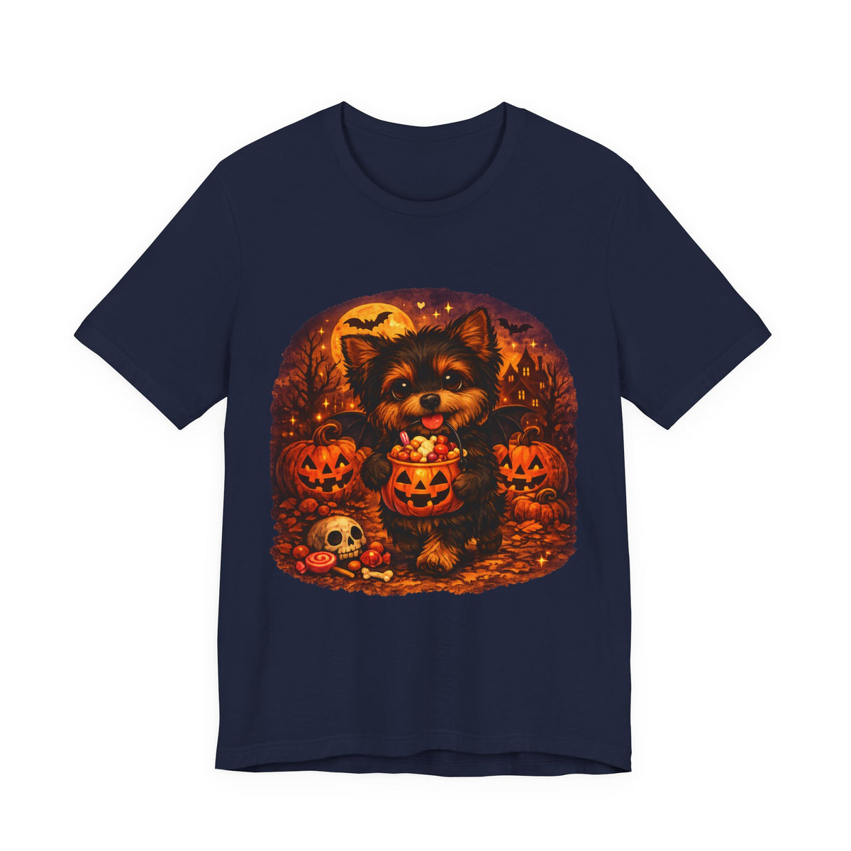 Halloween Puppy Trick-or-Treat T-Shirt