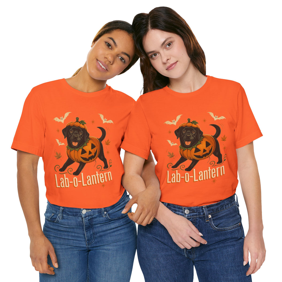 Lab-o-Lantern Black Labrador Pumpkin T-Shirt | Halloween Dog Tee