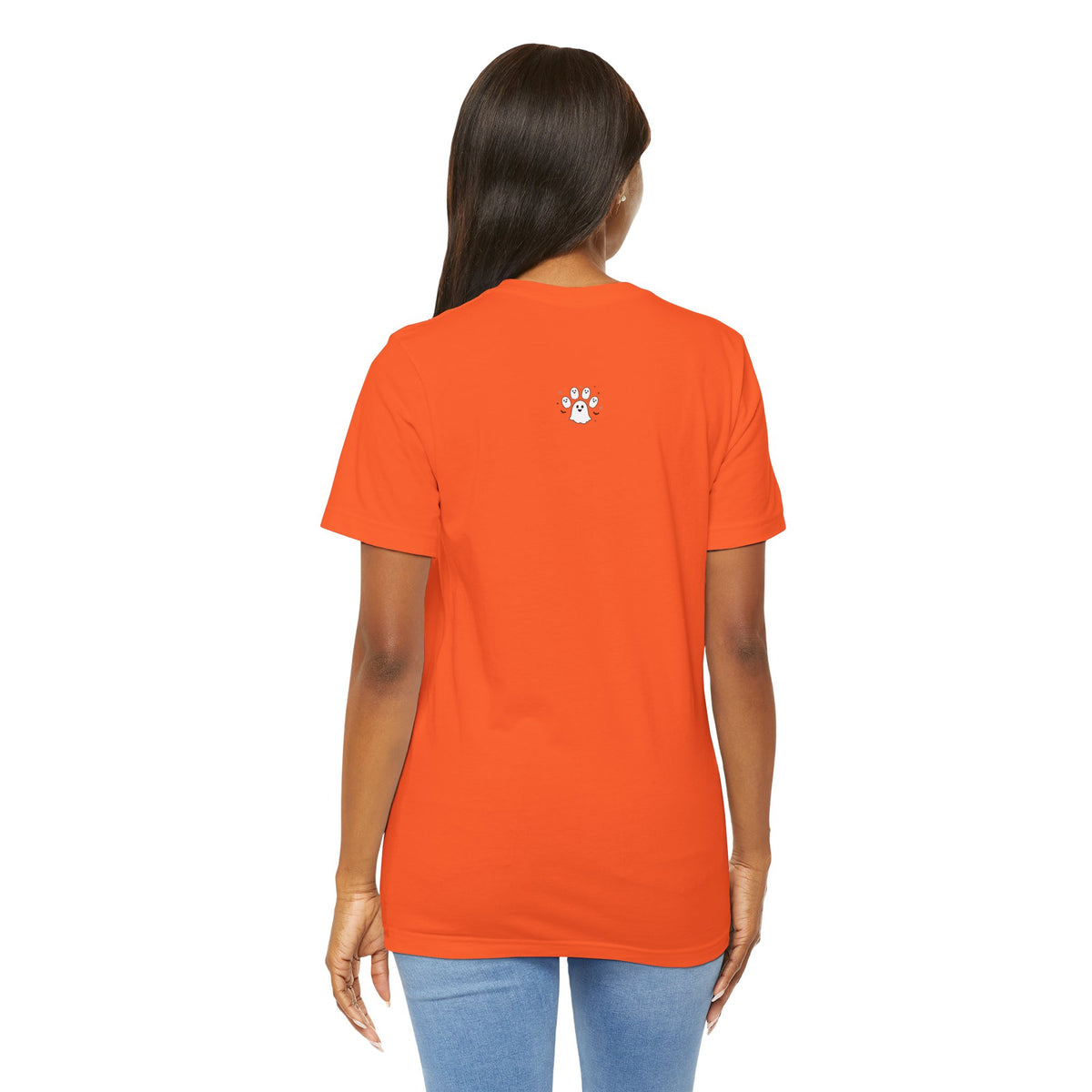 Spooky Lab Parent T-shirt | Halloween Labrador Silhouette, Ghosts & Pumpkins