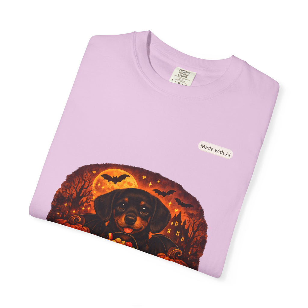 Halloween Cat Pumpkin T-Shirt — Spooky Vintage Jack-O'-Lantern Design