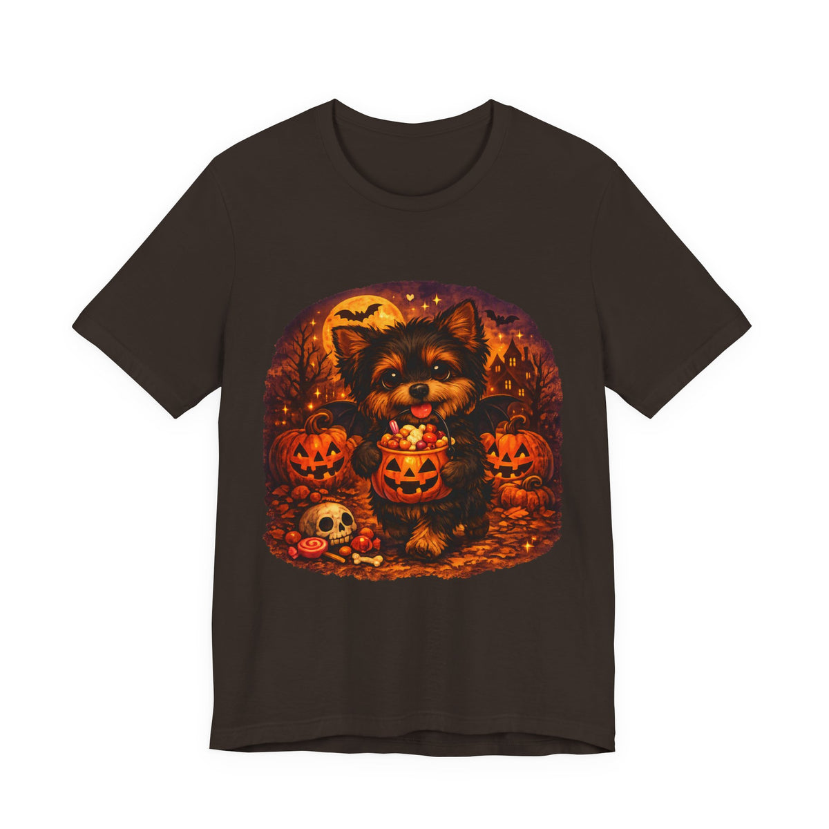 Halloween Puppy Trick-or-Treat T-Shirt