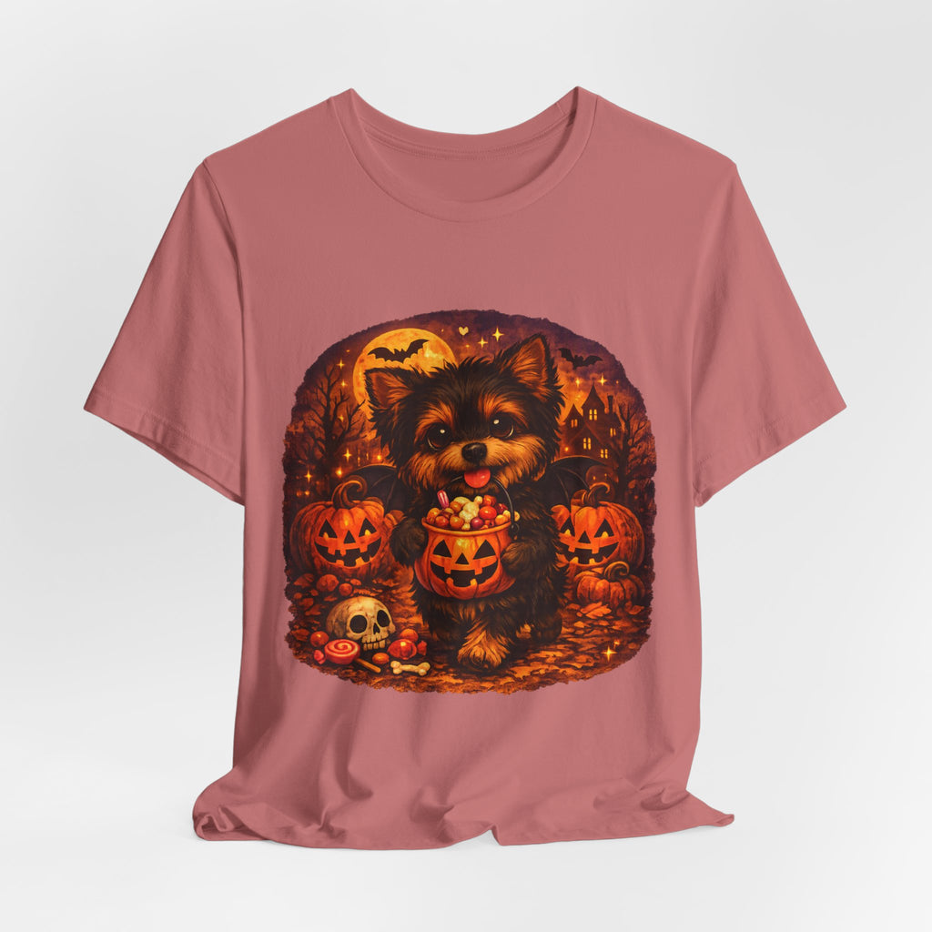 Halloween Puppy Trick-or-Treat T-Shirt