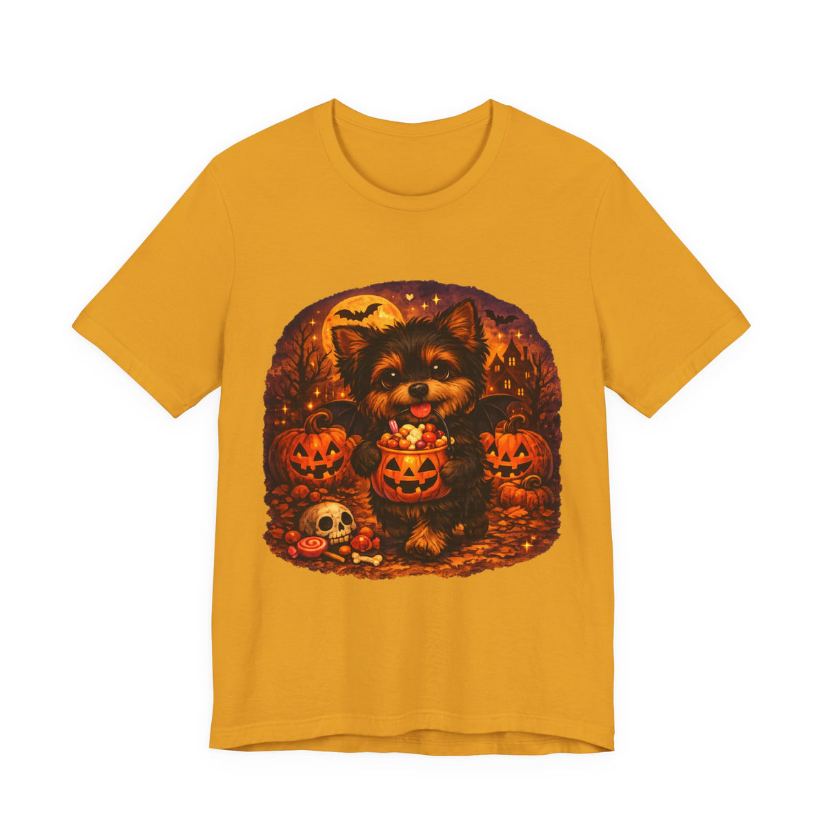 Halloween Puppy Trick-or-Treat T-Shirt