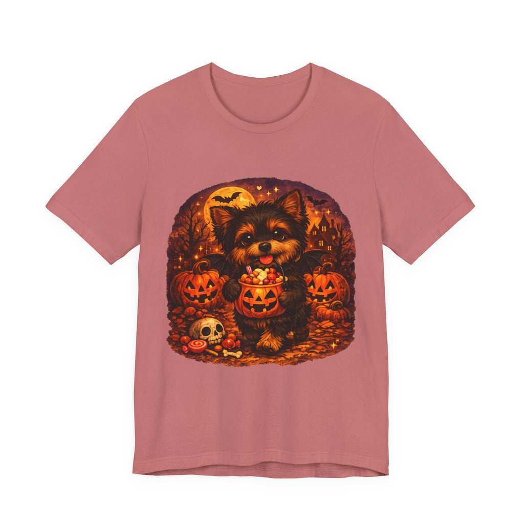 Halloween Puppy Trick-or-Treat T-Shirt