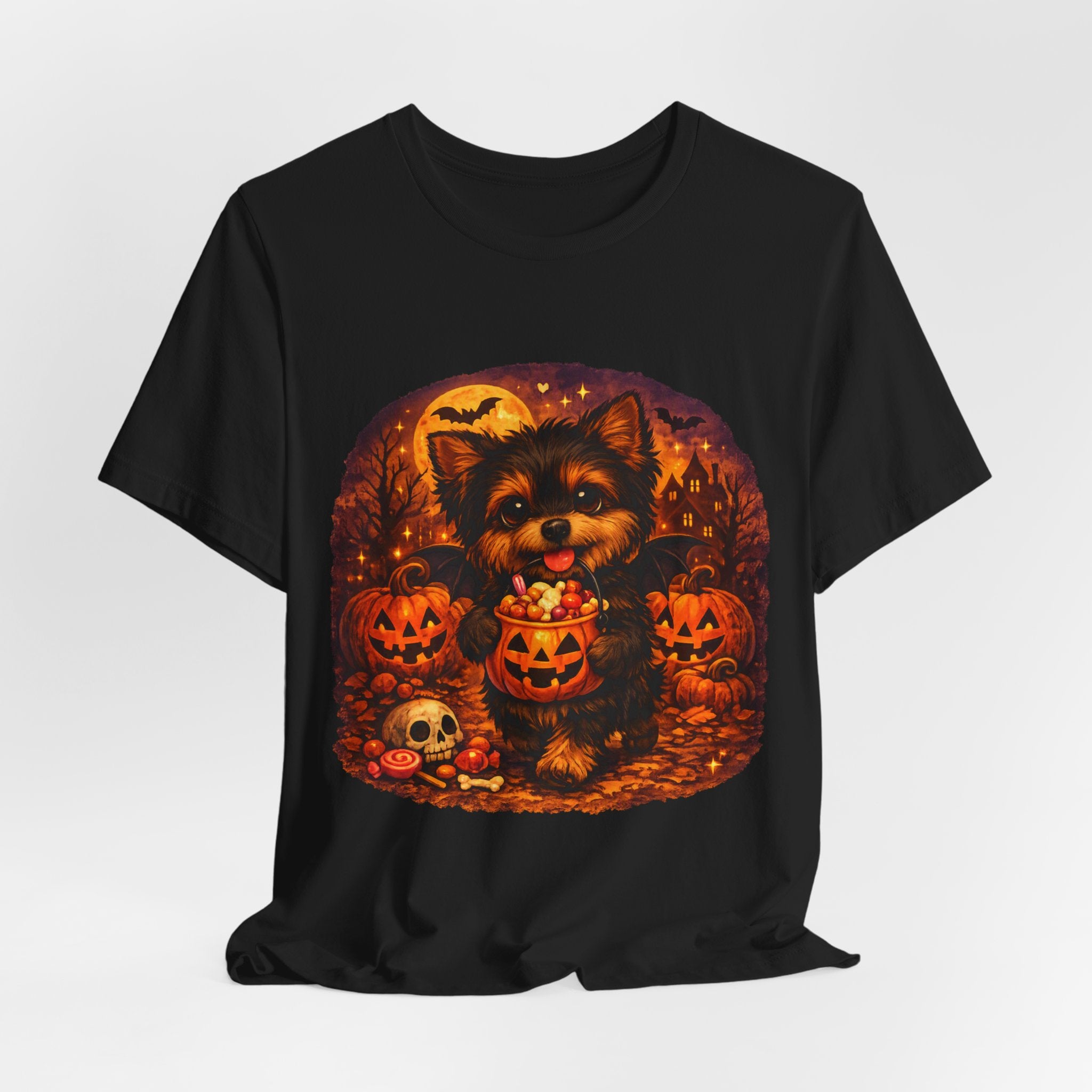 Halloween Puppy Trick-or-Treat T-Shirt