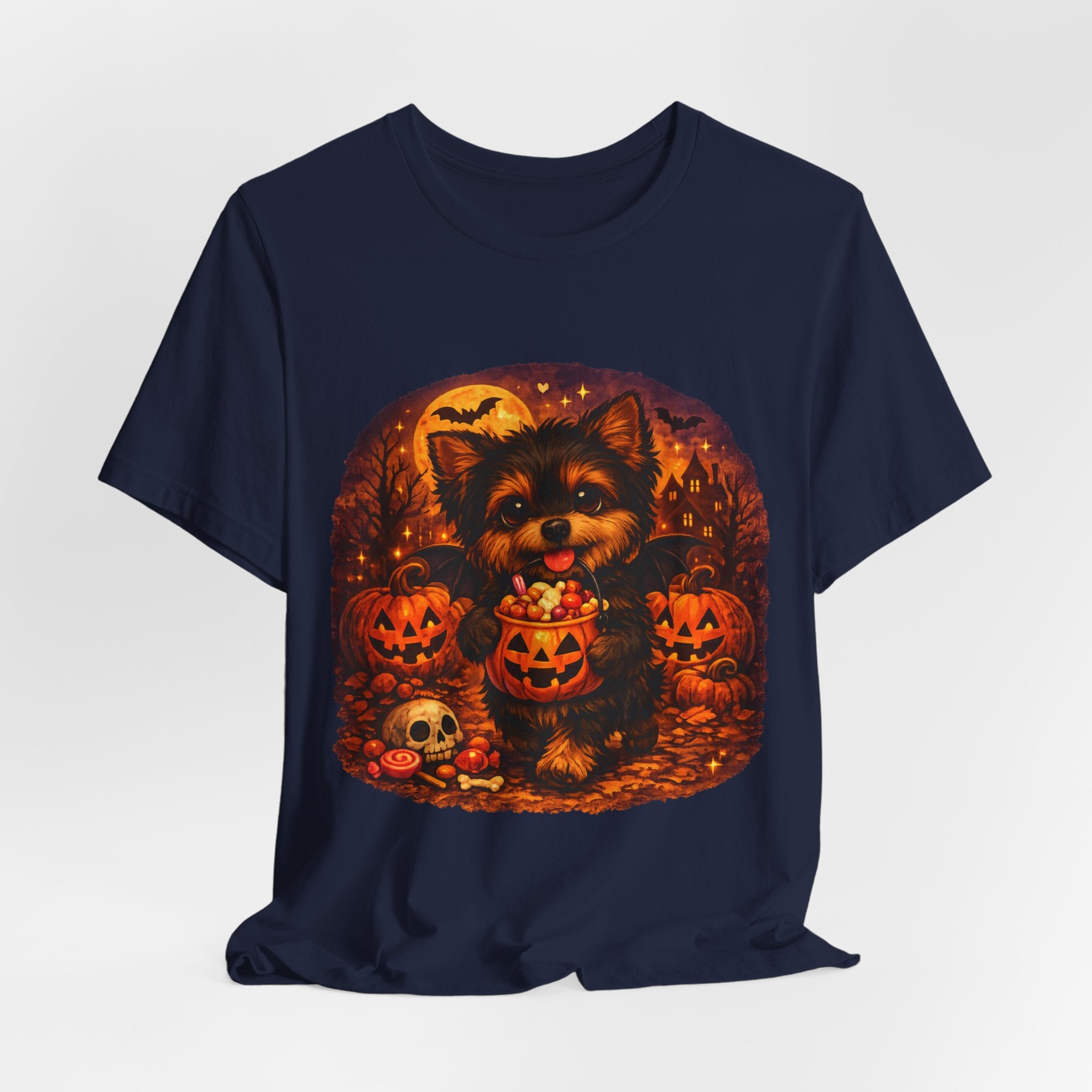 Halloween Puppy Trick-or-Treat T-Shirt
